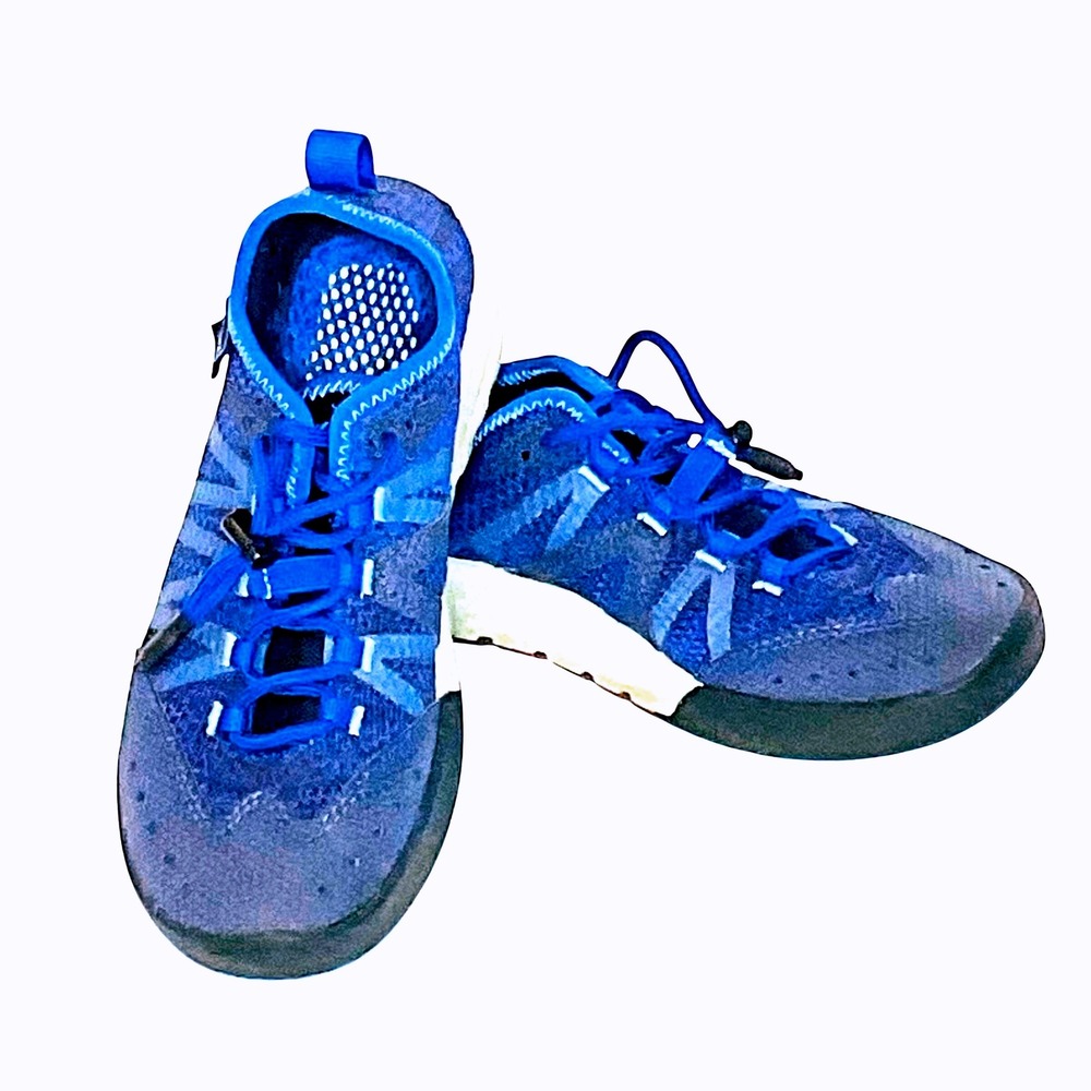 CHACO sport toggle lace J106946 torrent‎ pro knit casual shoe women's 7 blue